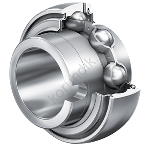 GLE70-XL-KRR-B (INA) шарикоподшипник закрепляемый